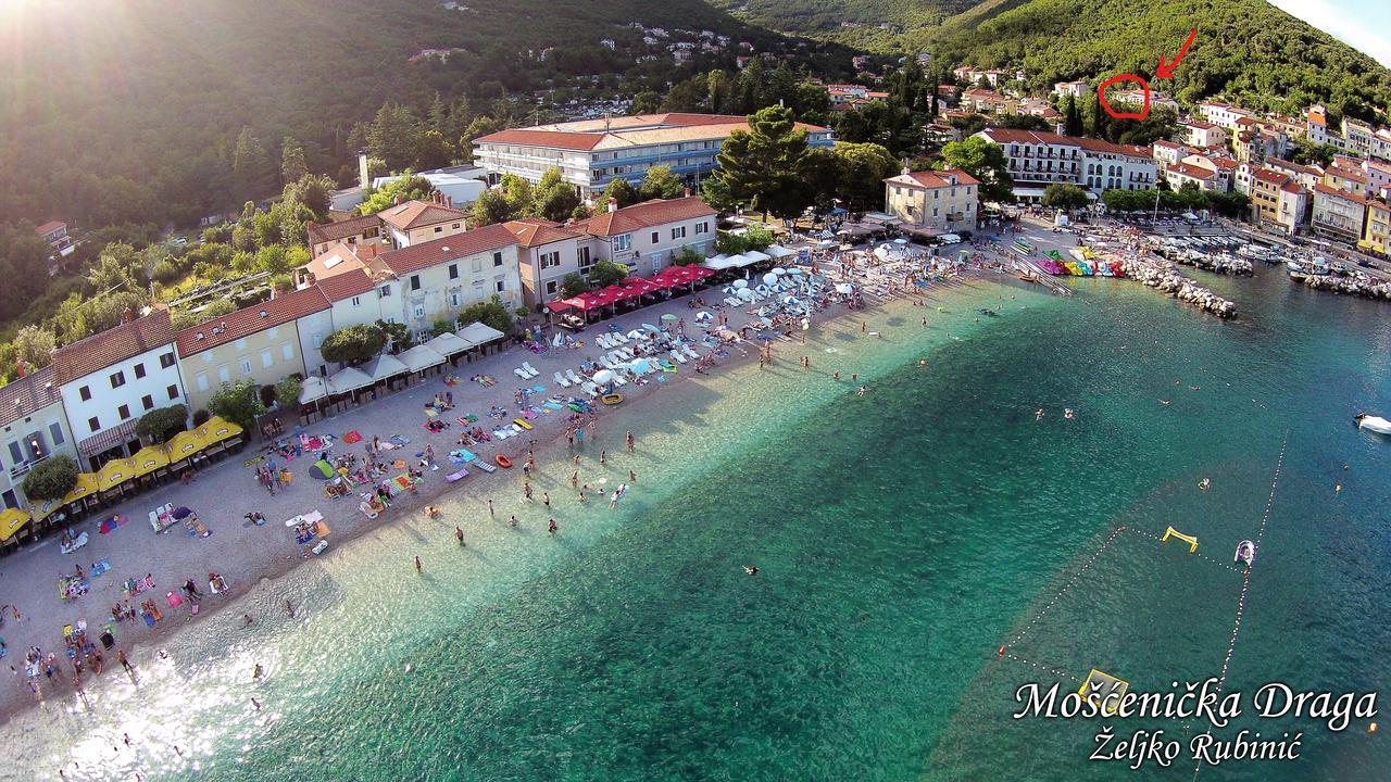 Apartments Edi - Captain'S House Mošćenička Draga Kültér fotó