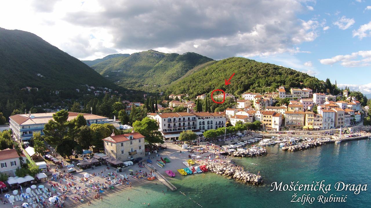 Apartments Edi - Captain'S House Mošćenička Draga Kültér fotó